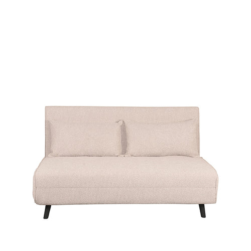 LABEL51 Slaapbank Double - Naturel/Zwart - 141x90x81cm - vtwonen shop