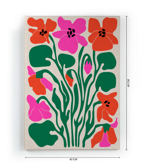 Canvas 60x40 Bloei afdruk - vtwonen shop