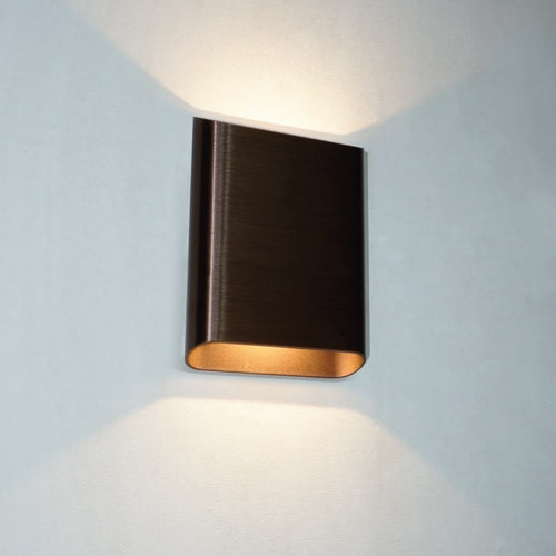 Artdelight wandlamp Diaz - 2 lichts - 4  x 20   cm - brons - vtwonen shop