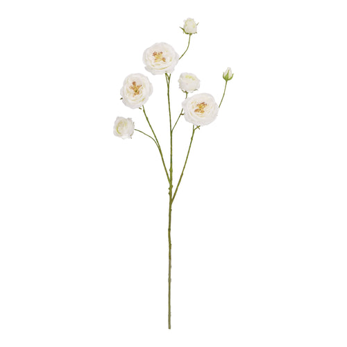 Maxifleur Kunst Rozentak XL Deluxe 95cm Creme