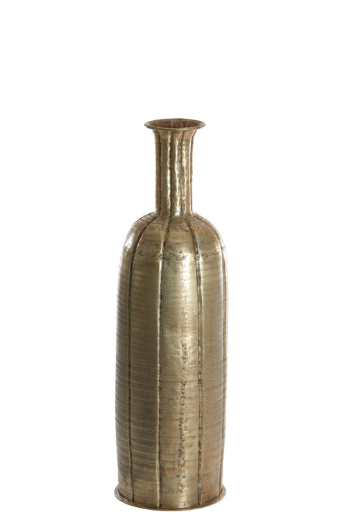 Light & Living vaas PARTO - Ø20.5x75cm - goud - vtwonen shop