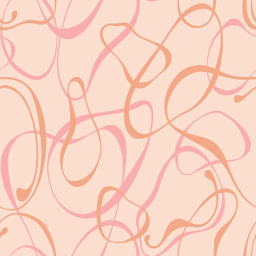 Sanders & Sanders behang figuratief motief zacht roze - 50 x 900 cm - 935276 - vtwonen shop