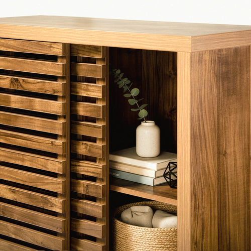 Calicosy - LIAM Buffet - Donker hout - 80x29x88,5 cm