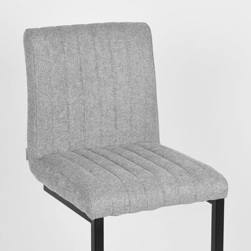 LABEL51 Barkruk Milo - Grijs - Zithoogte 66cm - Set van 2 - vtwonen shop