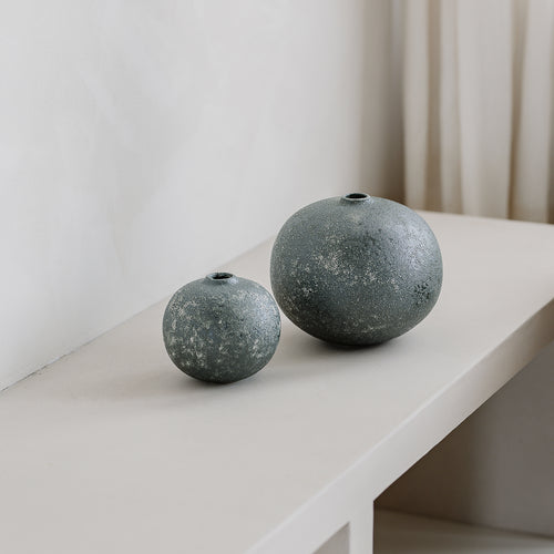 S|P Collection - Vaas 23xH20cm groen Bullet