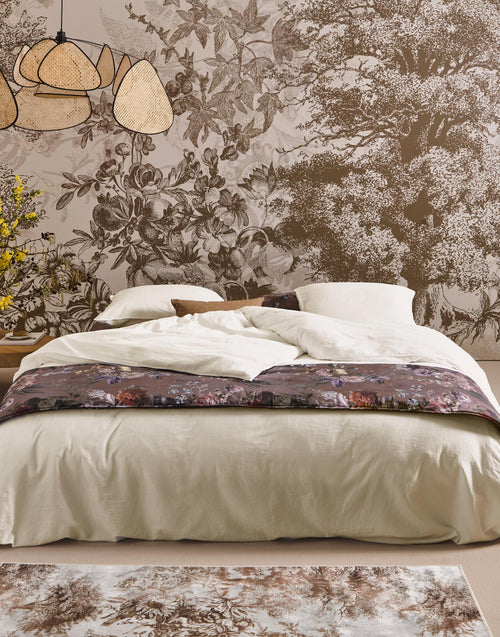 Essenza Minte dekbedovertrek - Lits-Jumeaux XL – 260x200/220 cm - Oyster