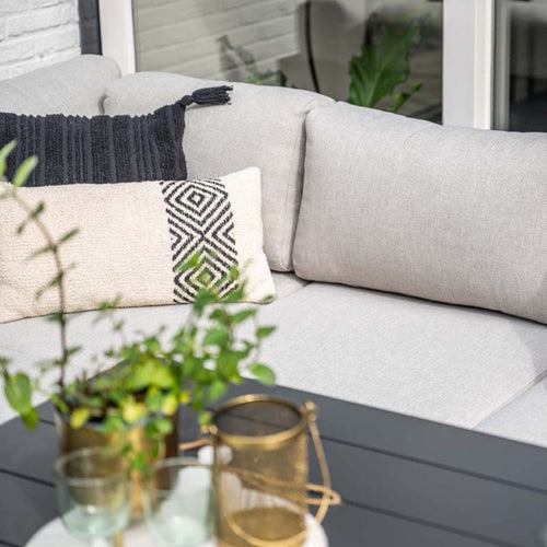 Garden Impressions lounge dining set Malakka valley sand - 5-delig