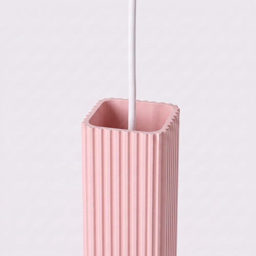 Sollux Lighting Hanglamp RAYO 3P roze - 20x20x108cm