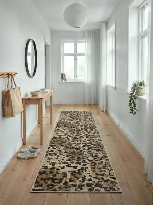 benuta loper Casa - blauw/groen - 70x240 cm