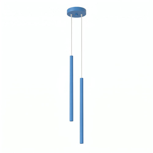 Sollux Lighting Hanglamp PASTELO 2 azuur - 15x15x118cm