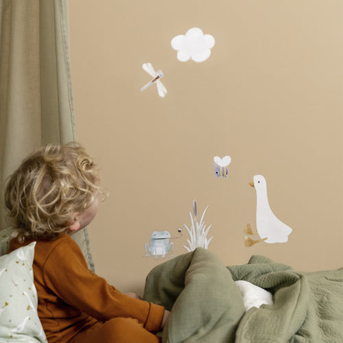 Little Dutch Muurstickers voor in de kinderkamer - Little Goose - 2x 42x30cm - vtwonen shop