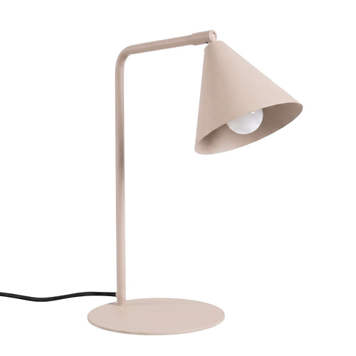 Sollux Lighting Tafellamp NOX taupe - 18x18x35cm