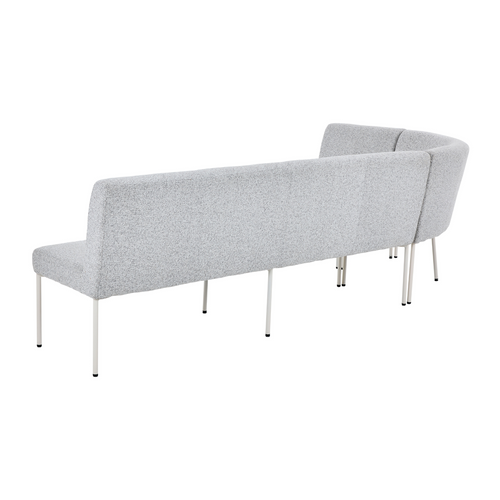 Starfurn Eetkamerbank Hoek Riff - Beige Stof - 100x100x87cm