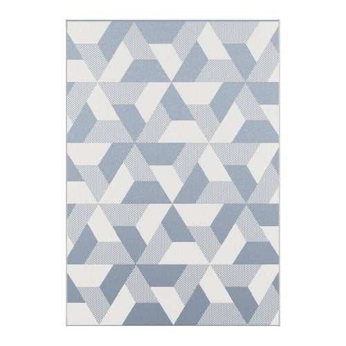 AFK Living vloerkleed Brayden - voor binnen en buiten - blauw - 160 x 230 cm - vtwonen shop