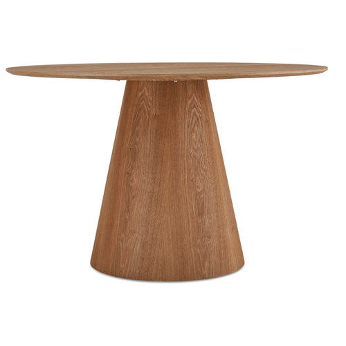 Furnhouse eettafel Tango - Natuurlijk eikenhout - Ø 120 cm