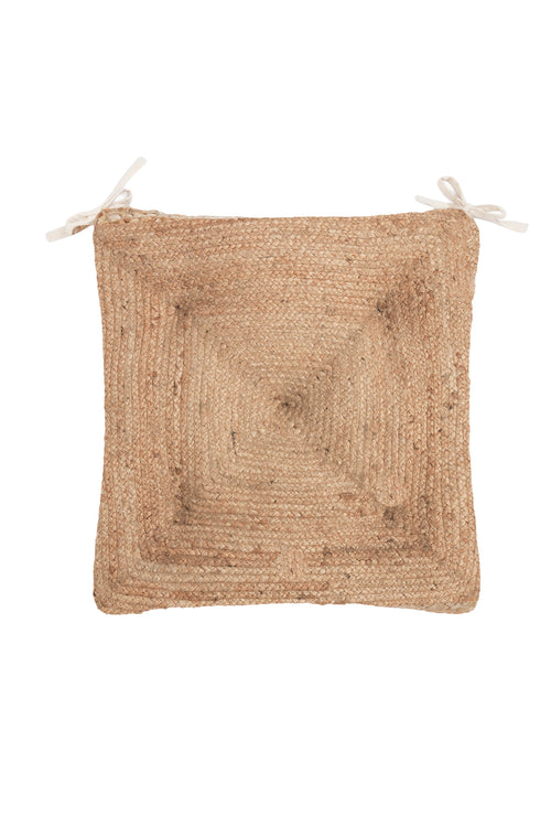 Calma House Stoelkussen Ural - Naturel - 40x40x4