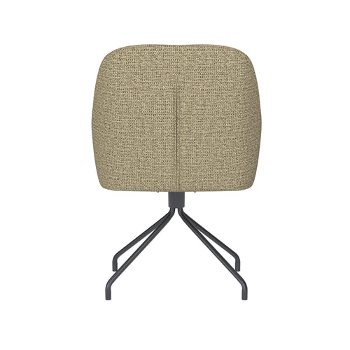 Housecraft Living Otis Eetkamerstoel Draaibaar Metaal Spider Pistache groen