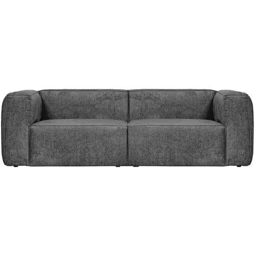 WOOOD 3.5-zits bank Bean - Structure Velvet - Cloud Sky - 73x242x96 - vtwonen shop