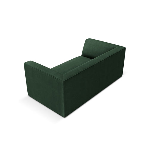 Cosmopolitan Design - Bank Siena 2-zits, structurele stof groente - 92x174x69cm
