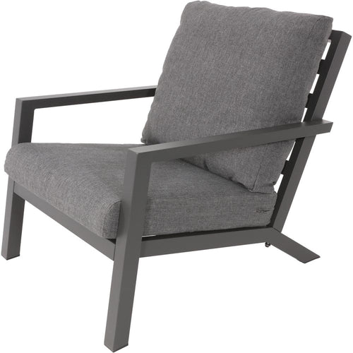 Lesli Living bistrostoel Down - grijs - 75x97x79cm - set van 2