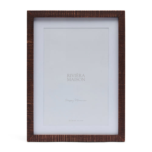 Rivièra Maison Adrienne Photo Frame 20x30 - Mangohout, Glas, MDF - Naturel - vtwonen shop