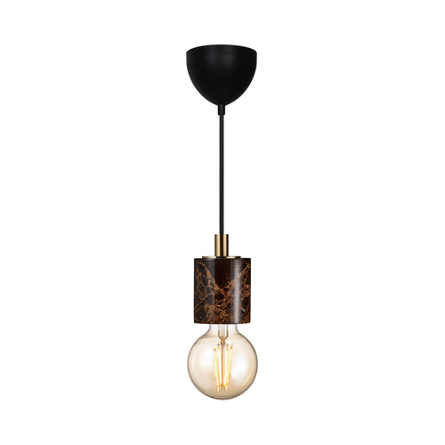 Nordlux Siv Hanglamp - Ø6cm - E27 - Bruin
