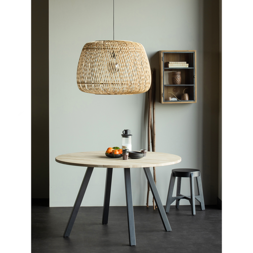 WOOOD 2-standen poot vierkant 1 stuk Tablo - Metaal - Zwart - 72x79x10 - vtwonen shop