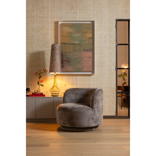 BePureHome fauteuil Popular - Polyester - Taupe - 72x81x80 - vtwonen shop