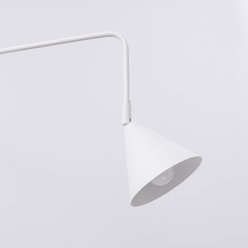 Sollux Lighting Wandlamp NOX wit - 14x61x30cm