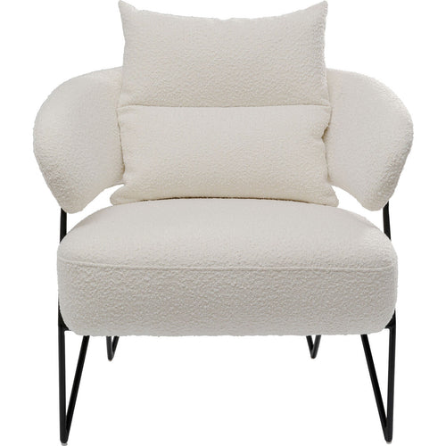 Kare Design Fauteuil Peppo wit - vtwonen shop