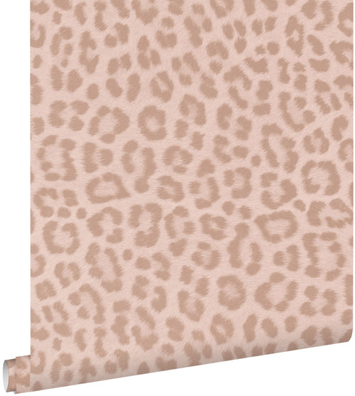 ESTAhome behang panterprint poederroze - 53 cm x 10.05 m - 139964