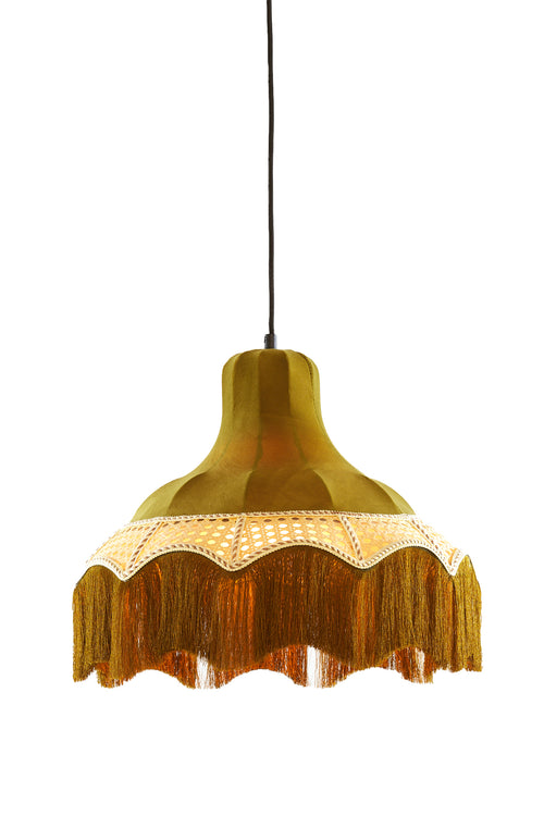 Light & Living hanglamp MIZIA - groen - Ø40x35.5cm - vtwonen shop