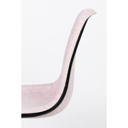 Zuiver Thirsty Eetkamerstoelen  Roze - Set van 2