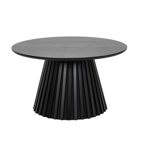 Furnhouse ronde salontafel Svendborg - Zwart - Ø 80 cm