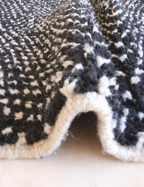 AFK Living vloerkleed Berber - handgemaakt - Wol - 80 cm x 240 cm