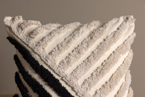 Rebellenclub Kussen Napa - Zwart/Wit - vtwonen shop