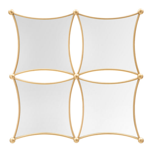 Mauro Ferretti wandspiegel - 68x3,5x68 cm - goud