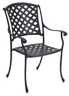 Lesli Living bistrostoel Westminster - grijs - 61x66x91cm - set van 4