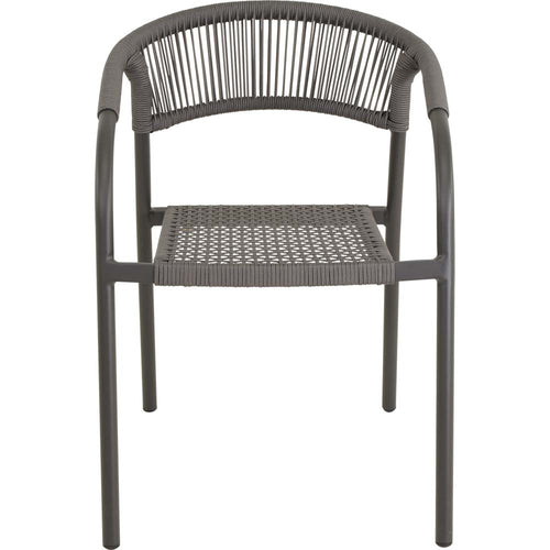Lesli Living bistrostoel Nagano - grijs - 56x63x78cm
