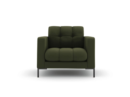 Cosmopolitan Design Fauteuil Bali structurele stof, groente - 96x87x75cm