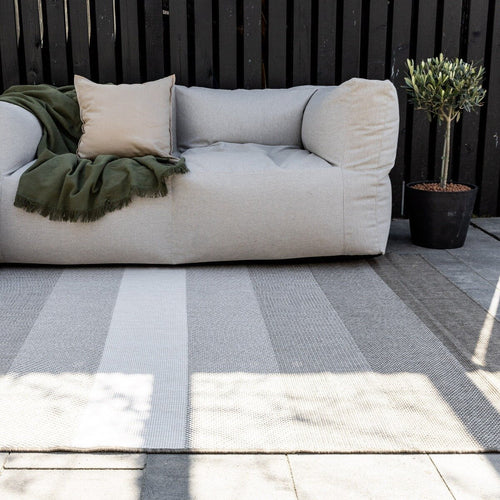 Buitenkleed Boa - Bruin/Wit - dubbelzijdig - EVA Interior - 200 x 290 cm