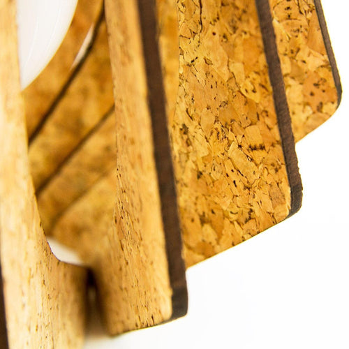 Bomerango Spin M kurken hanglamp medium - met koordset zwart - Ø 37 cm - vtwonen shop