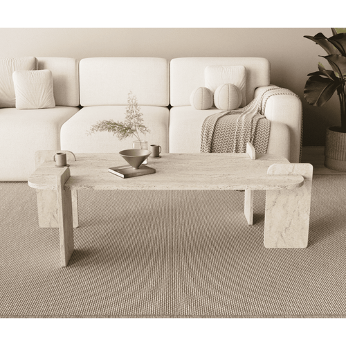 Calicosy - RIVE Salontafel - Naturel - 120x60x35 cm