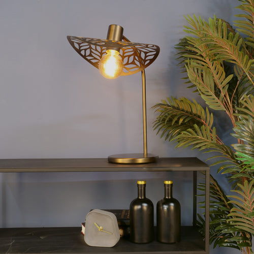 EGLO tafellamp Swaby - 46.5 cm - brons - vtwonen shop