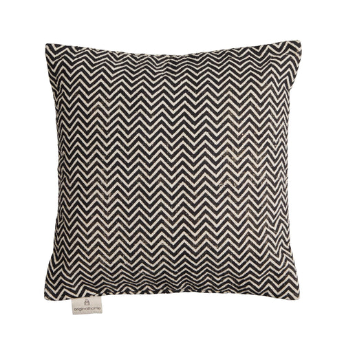 Originalhome Kussen gerecycled katoen zigzag - 50x50 cm