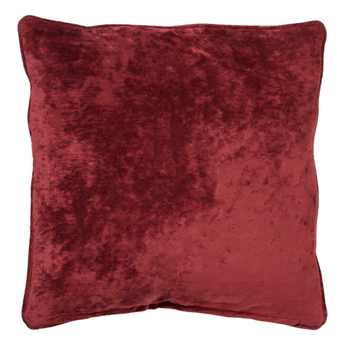 CHLOE | sierkussen 50x50 cm | Merlot | rood | Hoii | met duurzame kussenvulling