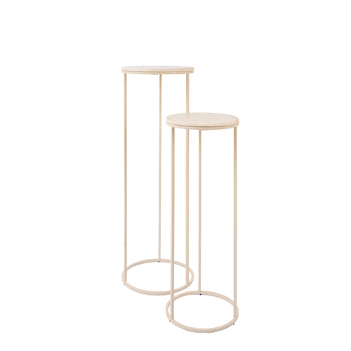 Light & Living zuil Ricardo - bruin - Ø41cm
