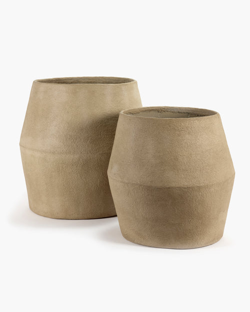 Serax Plantenpot L bruin Construct - vtwonen shop