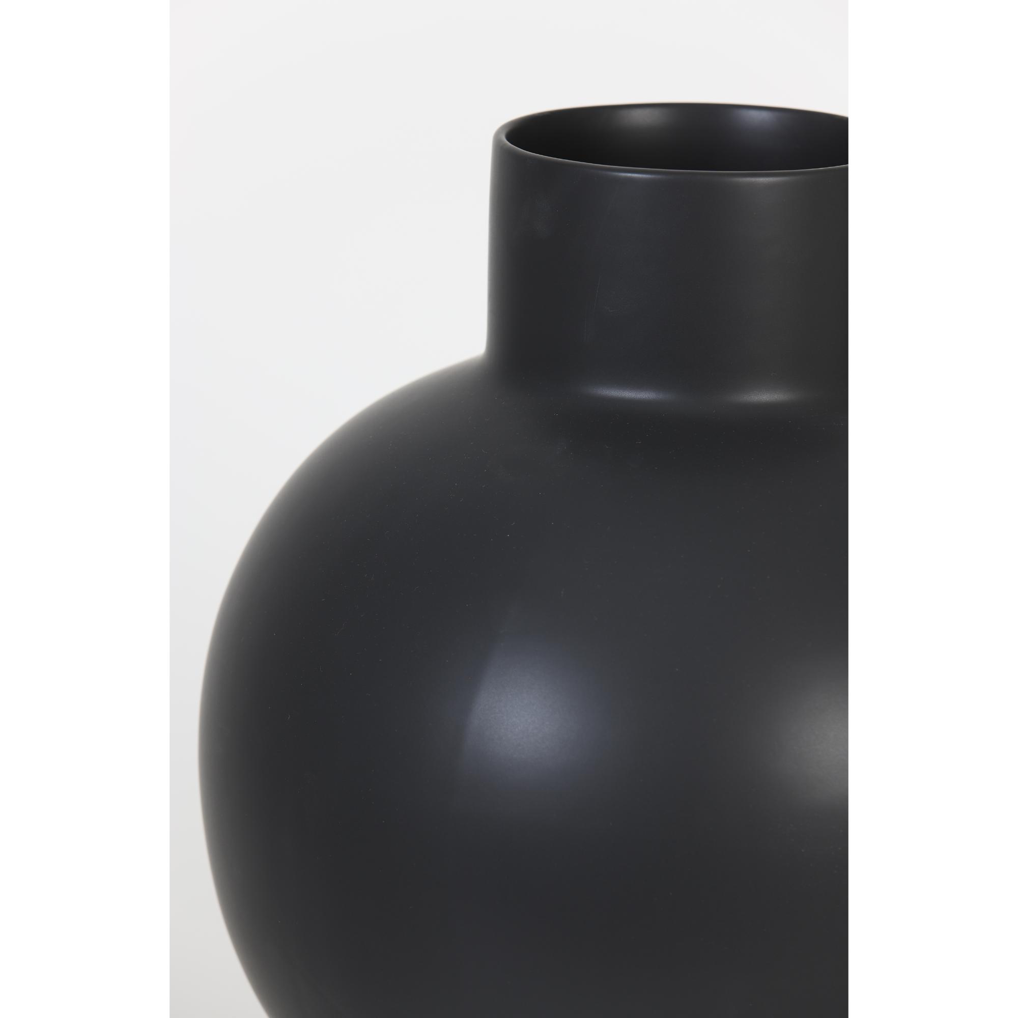 Vaas Bubble H22 cm - Zwart - Vazen & potten