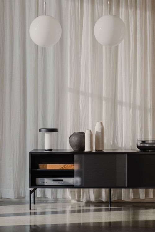 noo.ma MET TV-standaard - Vulcano Black